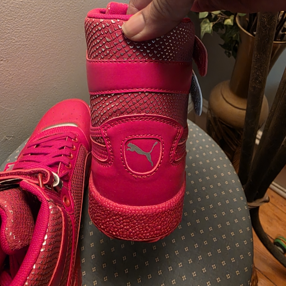 PUMA WOMEN'S "BARBADOS CHERRY" SKY HI II FUTUR MINIMAL SIZE 10 - Picture 10 of 10